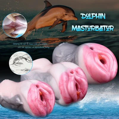 Dolphin Monster Masturbator – Dual-Channel, 4 Styles & 3-in-1