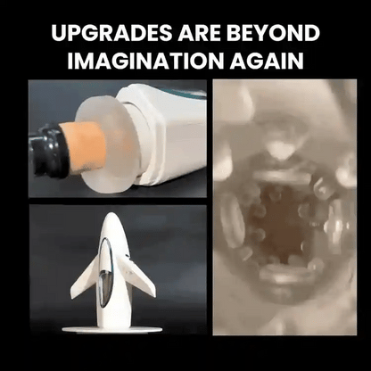 Masturbador Masculino Jet Fighter – Com Movimento de Impulso, Aquecimento e Multivibração