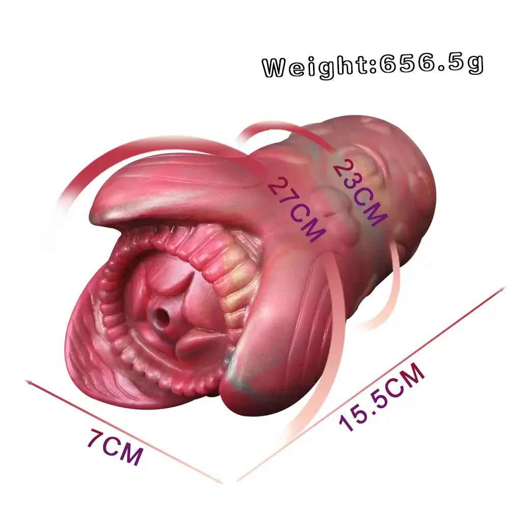 656.5g sandworm masturbator size reference