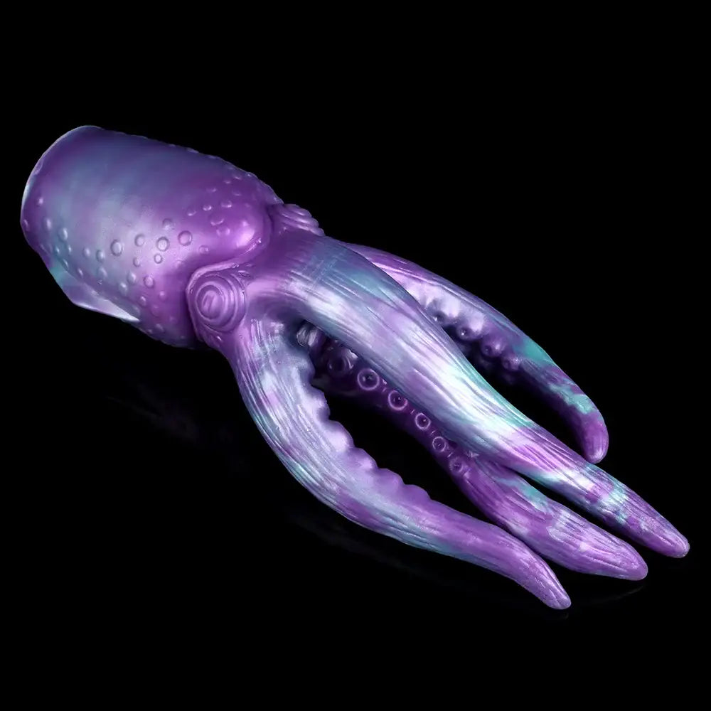 Masturbador de Silicone Monstro Polvo Cthulhu – Tentáculo Duplo