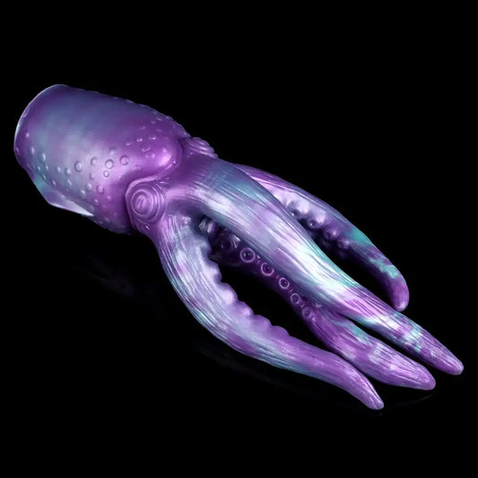 Masturbatore a forma di mostro in silicone Octopus Cthulhu – Doppio tentacolo