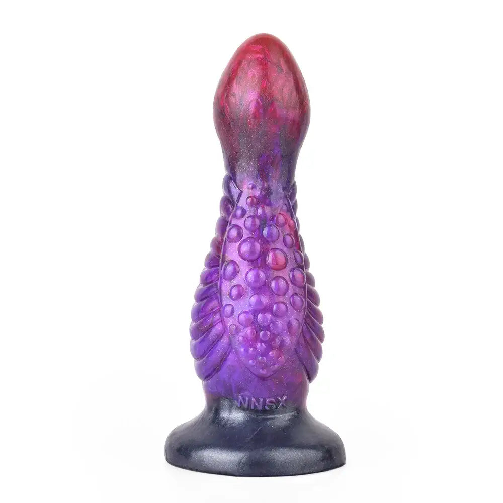 soft silicone anal plug with flared safety base