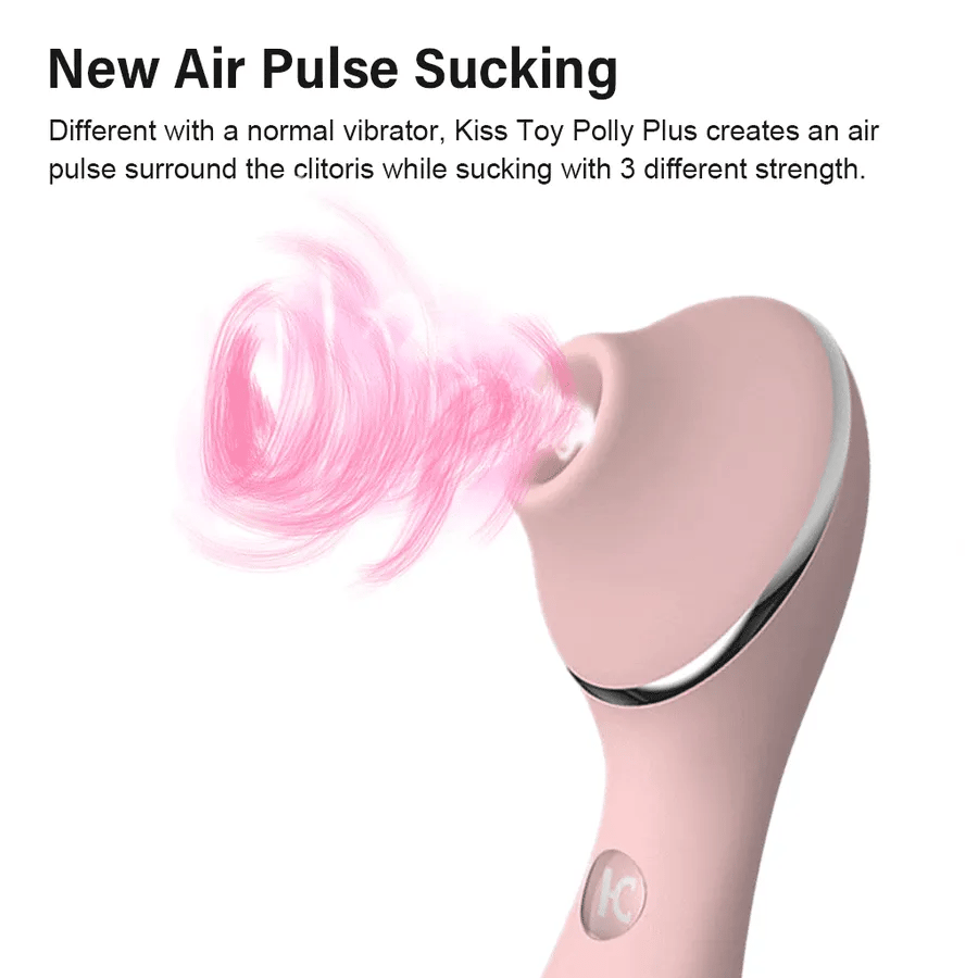 Polly vibrator ergonomic shape and size