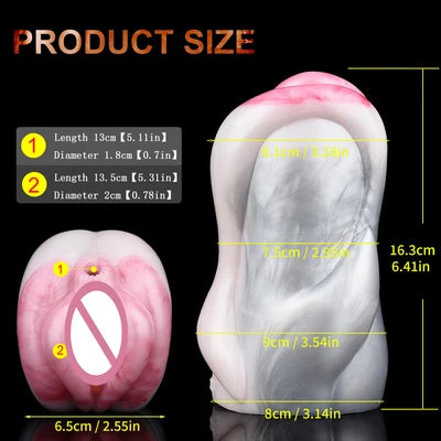 Dolphin Monster Masturbator – Dual-Channel, 4 Styles & 3-in-1