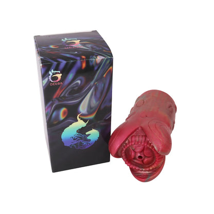 soft tpe material of alien sandworm masturbator