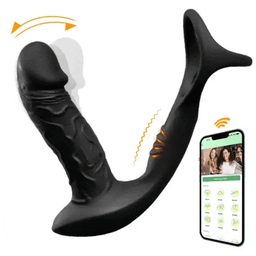 oseph App &amp; Wireless Remote Prostate Massager – 9 Wiggling + 9 Vibrating Modes