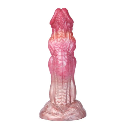 Dildo fantasy a forma di drago con imbracatura – 20,4 cm, in silicone