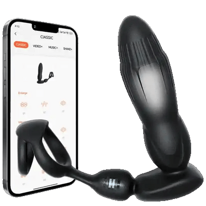 Massaggiatore prostatico – Gonfiabile, doppio motore, telescopico, app