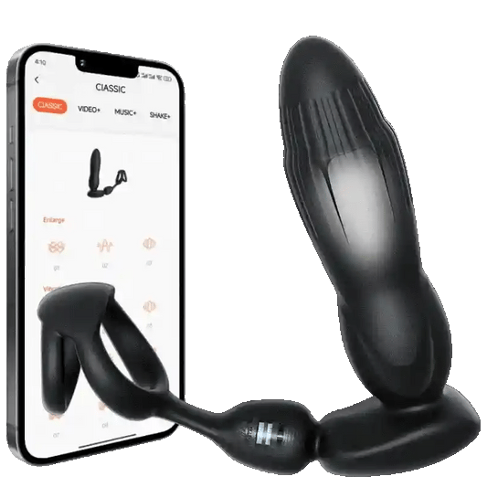 Massaggiatore prostatico – Gonfiabile, doppio motore, telescopico, app
