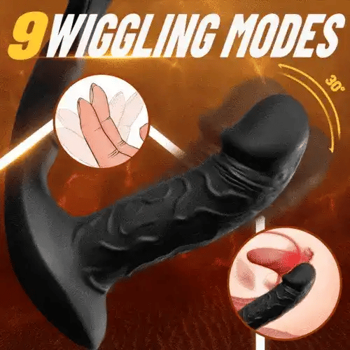 Wiggling Prostaatmassageapparaat – App + Afstandsbediening, 9+9 Modi, IPX6