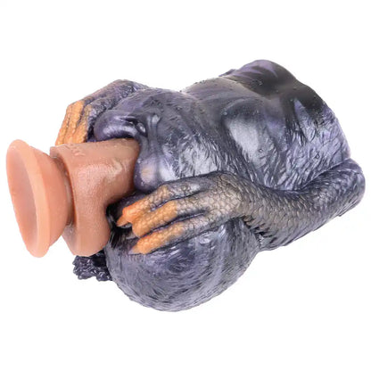 Masturbatore in silicone Monster Hip – Doppio canale
