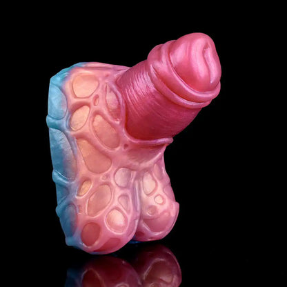 Dildo Fantasy Grinding – Base da cavalcata 10,4 cm, opzione vibrante