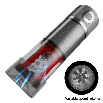 Automatic Telescopic Rotating Male Masturbator – 5-Freq Suction &amp; Vibration, Intelligent Heating