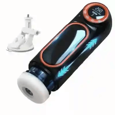 Black Auto Sucking Multi-Function Male Masturbator – 10 Modes, Hands-Free, USB