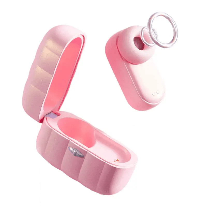 APP Control Sucking Clitoral Vibrator – Charging Case, Headphone Design