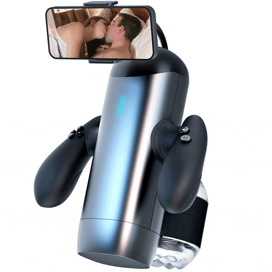 Gamer Auto Rotating Telescopic Male Masturbator – Automatic Stroker