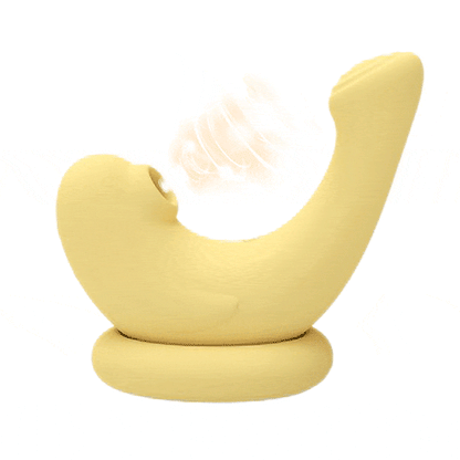 Seal IPX7 Sucking Waterproof G-Spot Clitoral Vibrator – Yellow / Pink / Purple 